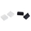 20Pcs Plastic USB Type a Plug Dustproof Plug Stopper Protection Cap, Clear & Black. 