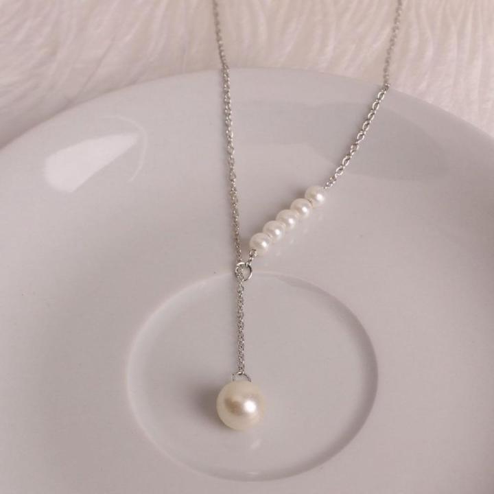 New Stylish Pearls Clavicle Pendant Necklace For Women - New Arrivals