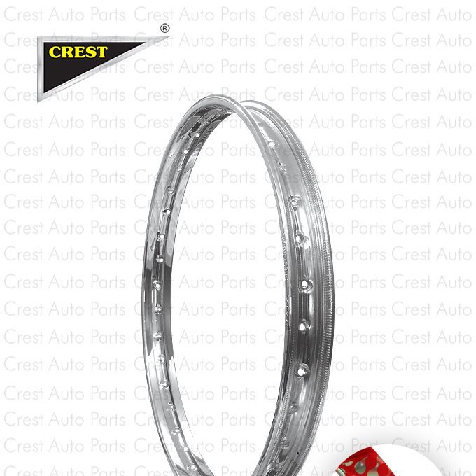 WHEEL RIM 2.25 X 17 SIZE 1.2 X 17 CDI70 FRONT BIG HOLE OEM QUALITY (POUCH PACK) SPECIAL MODEL