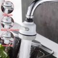 360°Rotatable 3 Modes Adjustment ABS Water Saving Tap Aerator Nozzle Adjustable Faucet Shower Head Filter Sprayer Spout for Kitchen Bathroom. 