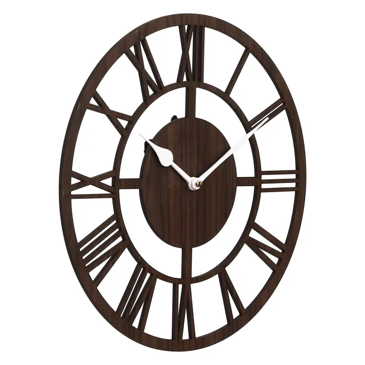 New%20Design%20Roman%20Digits%203D%20Wall%20Clock-%20Round%20Shape%20Modern%20Wall%20Clock-%20Stylish%20Wooden%20Wall%20Clock%20for%20Room-%2012%20x%2012%20Inches%20Clock%20for%20Home%20-%20Image%204