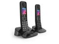 BT Premium Dual intercom plus PTCL Wireless Landline Phone with Color Display, Bluetooth to receive Mobile Calls on landline, Answering Machine, and Free 04 New Rechargeable Cells. 