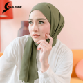 Pastel Hijaabi Pack of 3 Best Quality Chiffon Hijabs Georgette Hijabs Breathable Soft Fabric Modesty Stylish Lightweight Instant Hijabs Scarfs. 