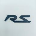 3D RS. Logo Metal Emblem Badge Decals Car Sticker. 
