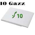 Pack of (2/4/6 and 10 Yards) 20 Inches Width  Fabrics Interfacing Canvas Paper for Stitching Paper Interfacing Fusible Bukram Embroidery Backing (Fusible Interlining) Paper Fuse White Color. 