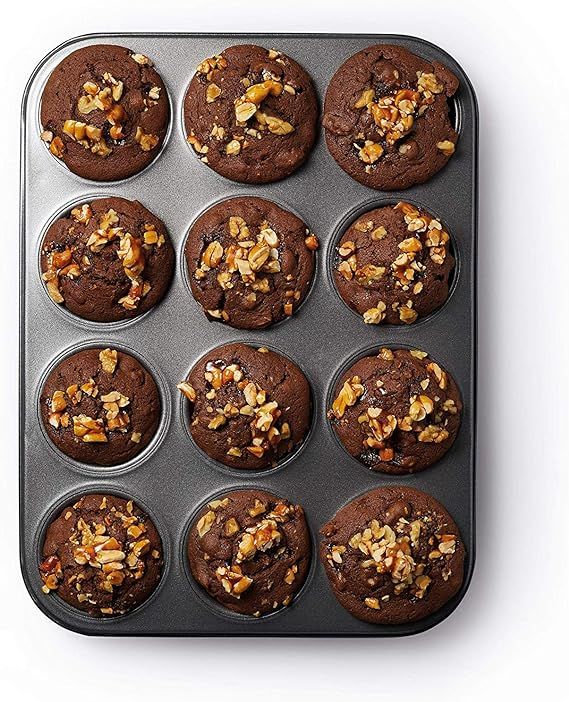 6,12%20Cupcake%20Baking%20Tray%20Non-Stick%20Masterclass%20Heavy%20Duty%206,12%20Hole%20Cupcake%20Baking%20Tray%20Tin%20Pan%20with%20Double%20Layer%20Non-Stick%20Coating%20muffin%20pan%20tray%20-%20Image%203