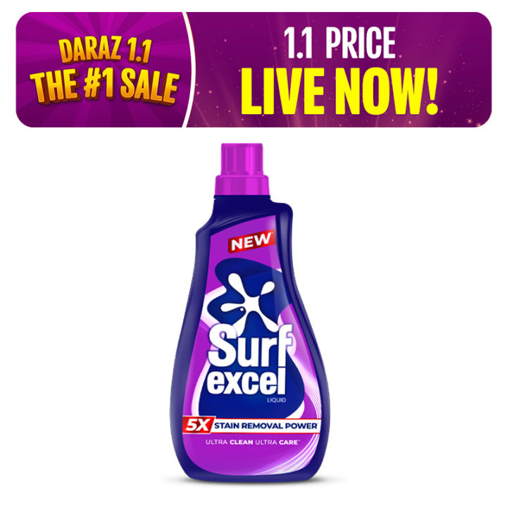 Surf Excel Liquid Detergent Bottle - 900ML