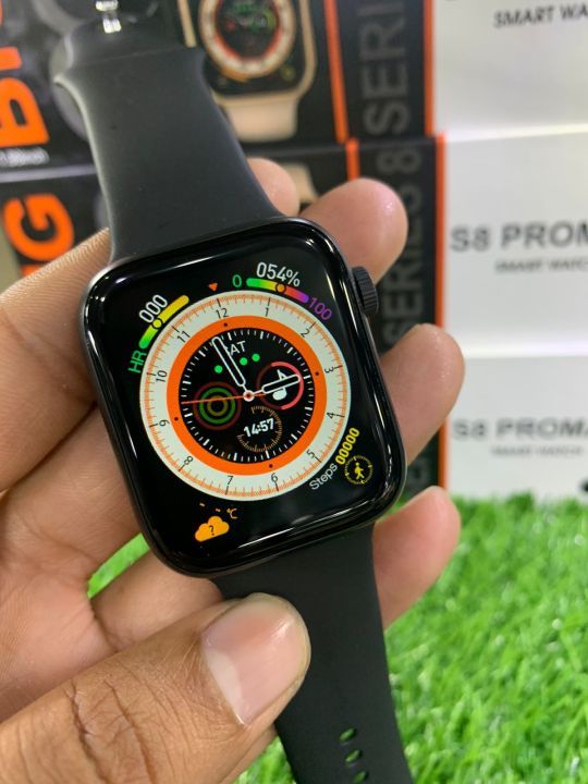S8%20PRO%20Max%20Series%208%20Smart%20Watch%20With%20ALWAYS%20ON%20DISPLAY%20%7C%201.99''%20Bezel%20Less%20Display%20%7C%20Bluetooth%20Calling%20%7C%20Health%20Fitness%20Tracking%20Features%20-%20Image%204