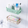 Multipurpose Kitchen Bathroom Shelf Wall Holder Storage Rack. 