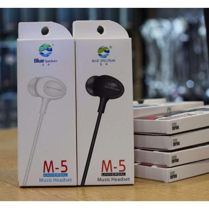 Blue spectrum m5 Handfree- 100% Original pure Imported HandSfree high quality, Deep base