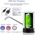 Water Bottle Pump, USB Charging Automatic Drinking Water Pump Portable Electric Water Dispenser Water Bottle Switch. 