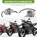 PZ20 Carburetor for 50Cc 70Cc 90Cc 110Cc 125Cc 4 Stroke Engine ATV UTVs CRF50F CRF80F XR50R with Air Fuel Filter. 