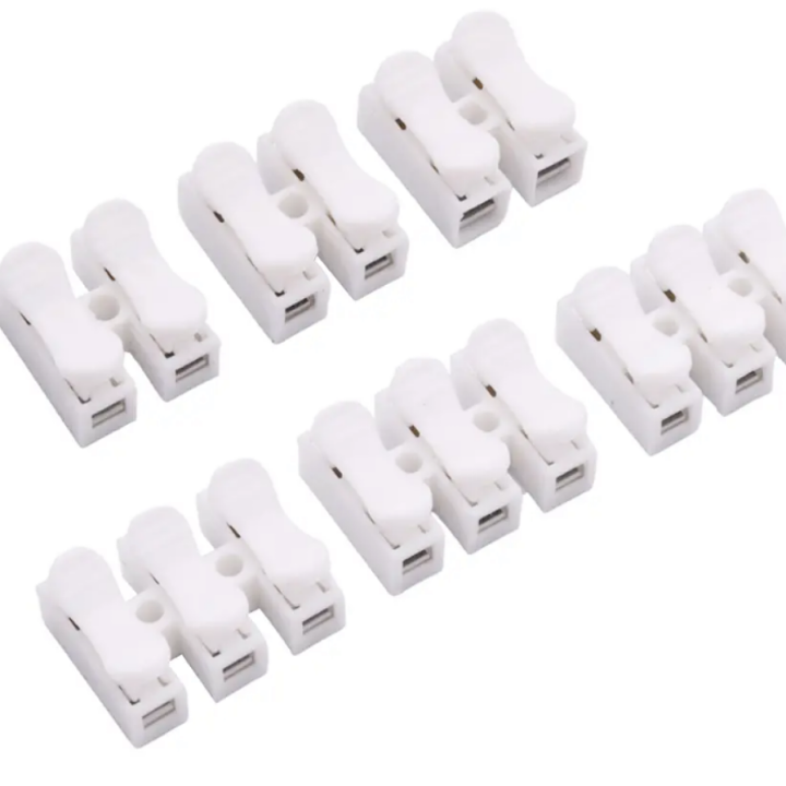 CH2%20CH3%20Mini%20Electrical%20Clamp%20Connecting%20Terminal%20White%202P%203P%20Spring%20Quick%20Splice%20Cable%20Wire%20Connectors%20Terminal%20Block%20-%20Image%202