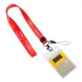【happy one】Credit Card Holder ID Card Holder Pilot Office Supplies With Neck Strap Remove Before Flight Lanyards. 