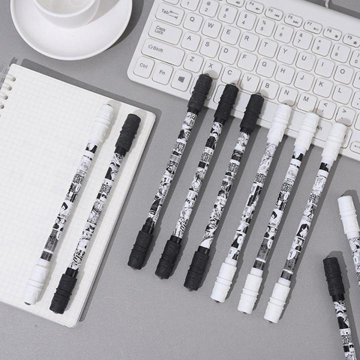 1pcs Funny Spinning Gaming Pen for Kids Non Slip Trick Rolling Writing Gel Pen