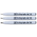 Zig Calligraphy Oblique Tip Pen | Black ink. 
