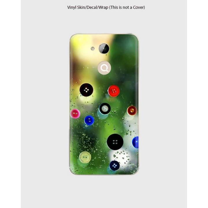 QMobile Noir Z14  Skin Wrap Only Back And Sides Buttons Style-1wall1249