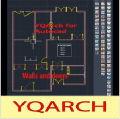 YQ-ARCH PLUGIN FULL ACTIVATED LIFETIME FOR AUTOCAD FOR DYNAMIC BLOCK DESIGNS. 