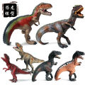 Simulation children's cognition Jurassic dinosaur toys solid australopithes model ornaments Tyrannosaurus rex animals. 