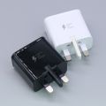 【All Of Me】Fast Wall Charger UK Plug Adapter Charger Type C Cable for Samsung Galaxy S8 S9 A80 A70 A50 A60 A40 A30 Note 8 9. 