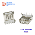 10PCS USB A Type Female Socket Connector. 