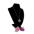 Designer Collection: HEART PENDANT (SILVER/CHANDI) (WITHOUT CHAIN). 