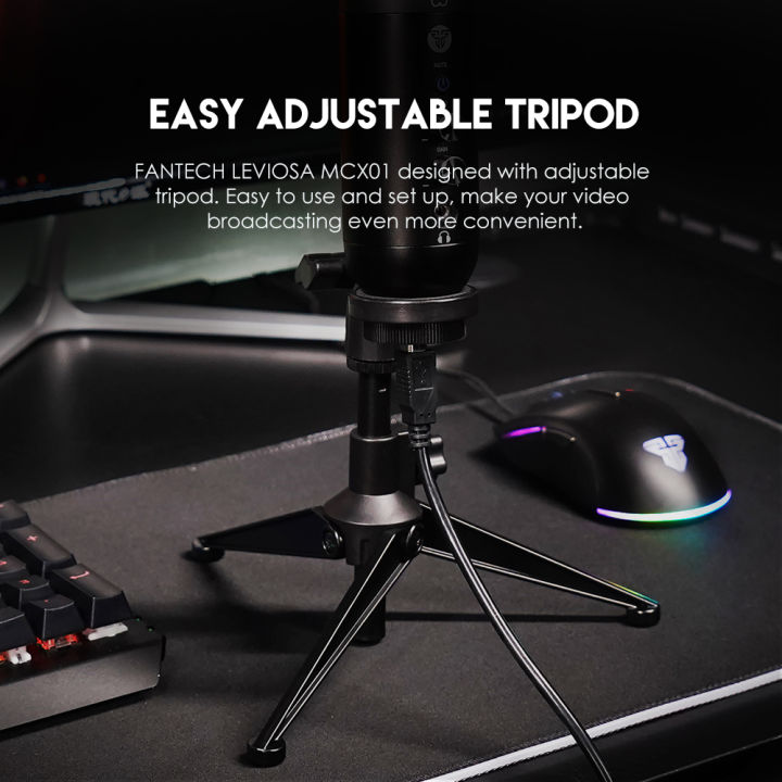 FANTECH%20MCX01%20LEVIOSA%20Professional%20Condenser%20Microphone%20With%20RGB%20Illumination%20And%20Cardioid%20Polar%20Pattern%20USB%20XLR%20Cable%20With%20Table%20Stand%20-%20Image%206