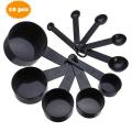 High quality 10 Pcs Measuring Cups and Spoons for Baking Coffee Tablespoon Tools. 