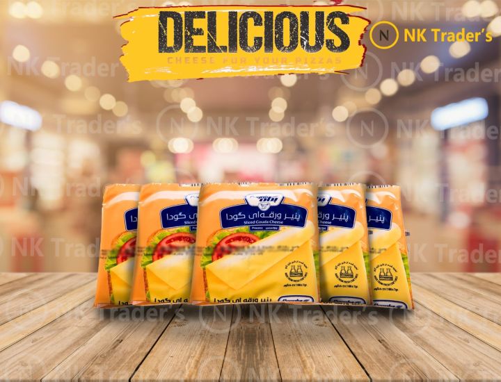 20 Slices (2 packs) Slice CHEESE PEGAH-Fresh Stock -PEGAH Slice Cheese