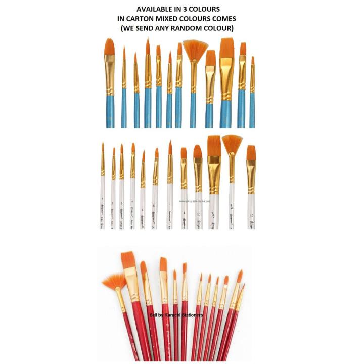 12pcs Multi shapes Artist Paint Brush Set Watercolour Acrylic Nylon Hair Oil Painting Supply