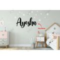 Heart design Wooden customized name wall Decor |Couple names wooden wall art |Customized Wooden Name Sign -Wall Art for Any Occasion wooden wall art laser cut, Wall Hanging - Home Decor - Big size wooden name wall decor. 