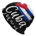 Streetwear Cuba Cuban Havana Flag Skullies Beanies Men Women Winter Warm Beanie Hat Cuban Patriotic Knitted Bonnet Cap for Ski. 