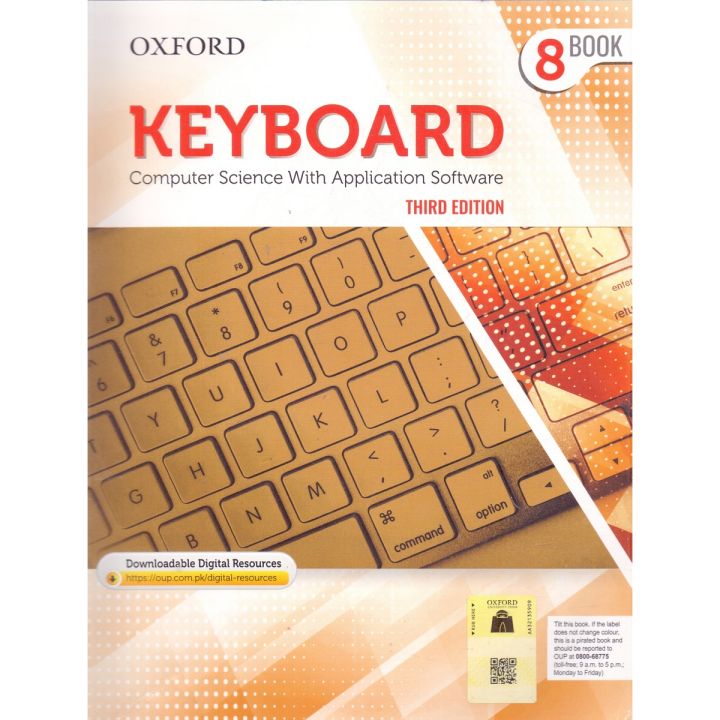 Oxford Keyboard Computer Science Book 8 With Application Software Third Edition