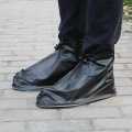 Waterproof Protector Shoes Boot Cover Unisex Zipper Rain Shoe Covers High-Top Anti-Slip Rain Shoes Cases. 