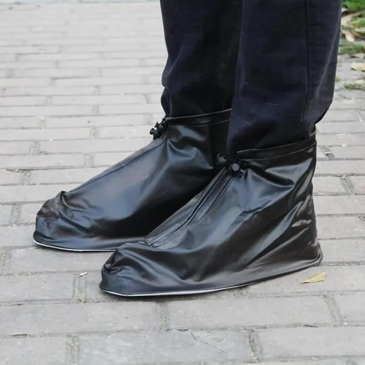Waterproof%20Protector%20Shoes%20Boot%20Cover%20Unisex%20Zipper%20Rain%20Shoe%20Covers%20High-Top%20Anti-Slip%20Rain%20Shoes%20Cases%20-%20Image%203