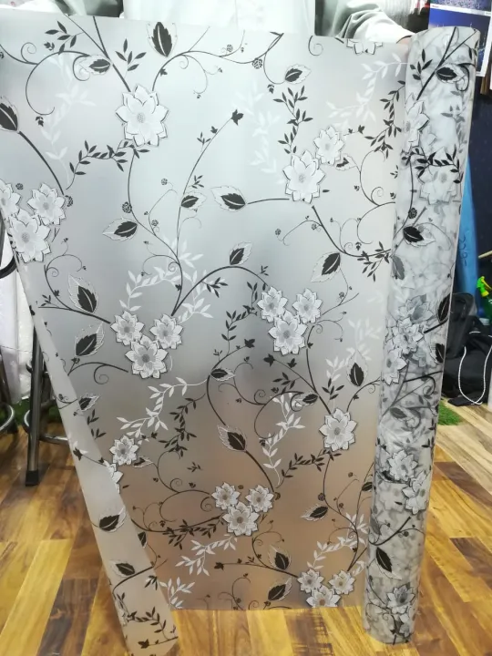 Elegant%20Floral/Leaf%20Pattern%20Frosted%20Glass%20Film%20for%20Windows%20and%20Doors%20-%20Multi-Size%20Privacy%20Film%20-%20Image%206