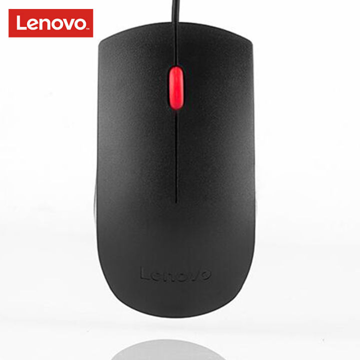 Computer suitable for home office-537A Lenovo EMS wired mouse USB mouse office desktop notebook