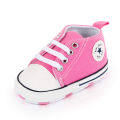 Baby Boys Girls Non-Slip Prewalker Kids Infant Toddler Canvas Shoes. 