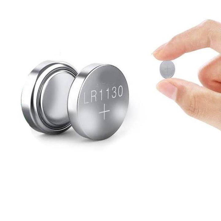 LR1130 - Micro Alkaline Button Coin Cell - 1.5V Also Use for Model Same Size  SR54, AG10, SG10, G10-A,  LR54 189/387/389/390 SR1130, 6135-99-796-0471.
