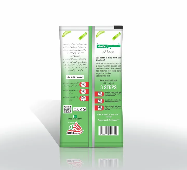 Super%20White%20Aloe%20Vera%20Hair%20Removal%20Cream%2020g%20Sachet%20%7C%20Painless%20&%20Quick%20Depilatory%20Cream%20%7C%20Smooth%20&%20Hydrated%20Skin%20%7C%20Single%20Use%20-%20Image%202