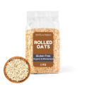 1 KG Organic Rolled Oats | Oatmeal | Old Fashioned Rolled Oats | Fastest Weight Loss Solution | 100% Pure & Natural |. 