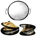5 in 1 Collapsible Round 60cm Camera Lighting Photo Disc Reflector Diffuser Kit. 