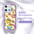 FELMYST Case For Infinix Smart 7 Hot INS Cute Stars Candy Phone Casing Shockproof Soft Back Cover for Girl. 