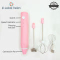 Coffee Beater and Egg Whisker - Rechargeable - Milk Frother & Foamer - Egg Beater - Cake Beater - Portable Hand Beater & Mixer. 
