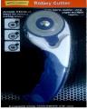 Rotary Cutter Wheel Cutter for Various Cutting Designs. 