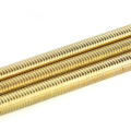 Brass Thread Rod M2 M2.5 M3 M4 M5 M6 M8 M10 M12 M14 M16 Length 250mm 500mm Long Brass Metric Bolt Full Thread Shaft Rod Bar Stud. 