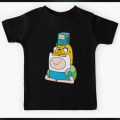 Finn Jake cartoon printed kids tshirts. 