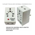 Multi Plug 5 Amp Top With Light Universal 3 pin plugtop - for multiple purpose use. 