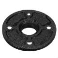 economic 1'' Malleable Threaded Bronze Cast Iron Pipe Fittings Wall Mount Floor Flange. 