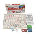 Sequence Strategy Board Game Sequence for Kids Multiple Sizes Laminated Board with Plastic Cards Adult Kids Original Imported and Local Editions. 